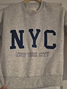 no comment. Kids Grey NYC Sweatshirt